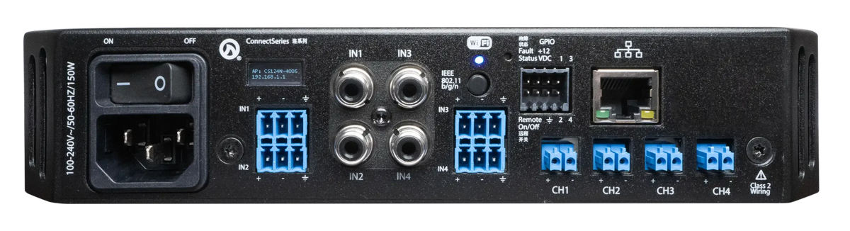 LEA CS124 Smart AMP | 4 Channels | 120 Watts Per Channel