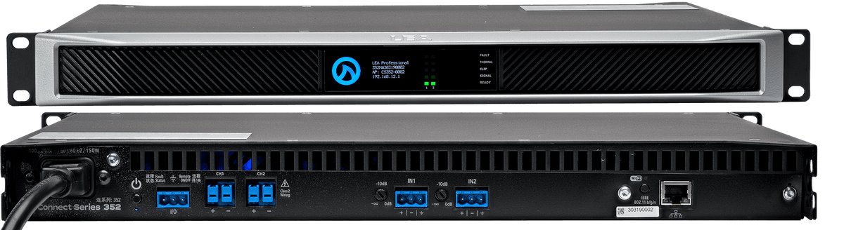 LEA CS352 Smart AMP | 2 Channels | 350 Watts Per Channel