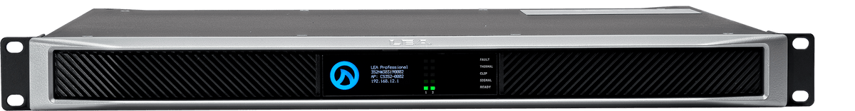 LEA CS352-ADSP Smart AMP | 2 Channels | 350 Watts Per Channel