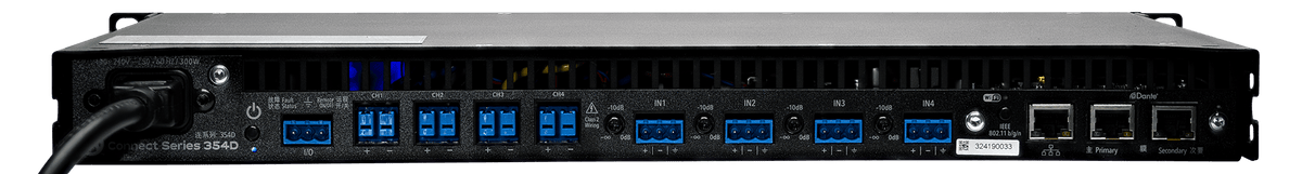 LEA CS354D Smart AMP | 4 Channels | 350 Watts Per Channel