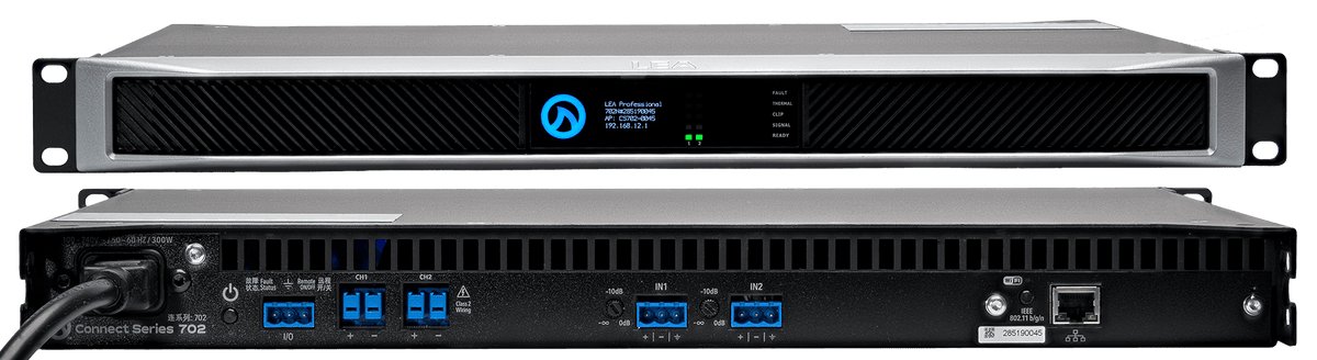 LEA CS702-G Smart AMP| 2 Channels| 700 Watts Per Channel