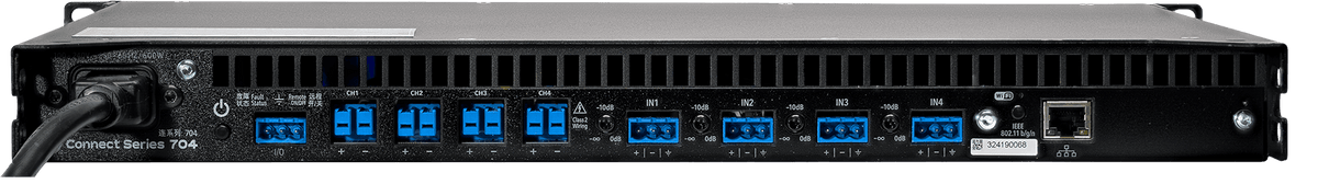 LEA CS704-G Smart AMP | 4 Channels | 700 Watts Per Channel