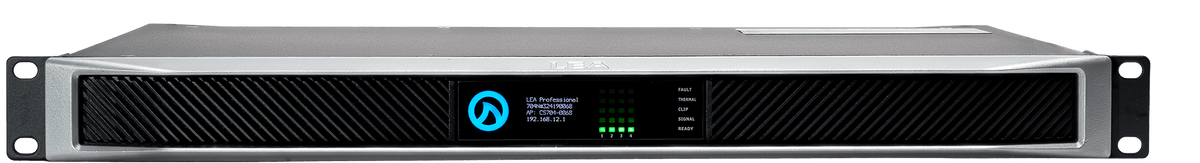 LEA CS704-ADSP Smart AMP | 4 Channels | 700 Watts Per Channel