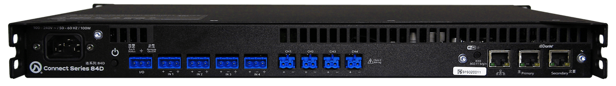 LEA CS84D Smart AMP | 4 Channels | 80 Watts Per Channel