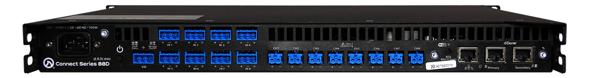 LEA CS88D Smart AMP | 8 Channels | 80 Watts Per Channel