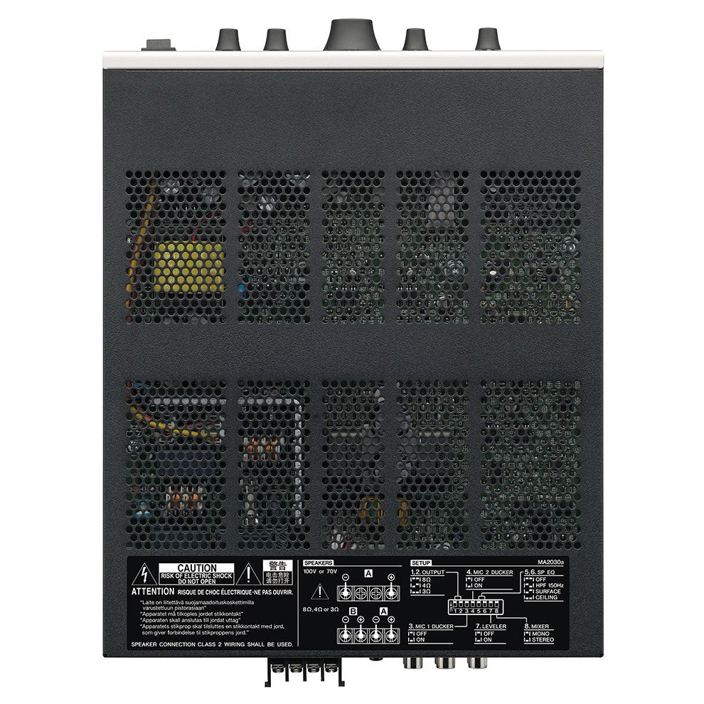 Yamaha CIS MA2030a Lo-Z/Hi-Z Switchable Class-D 1Ch x 60W Power Amplifier