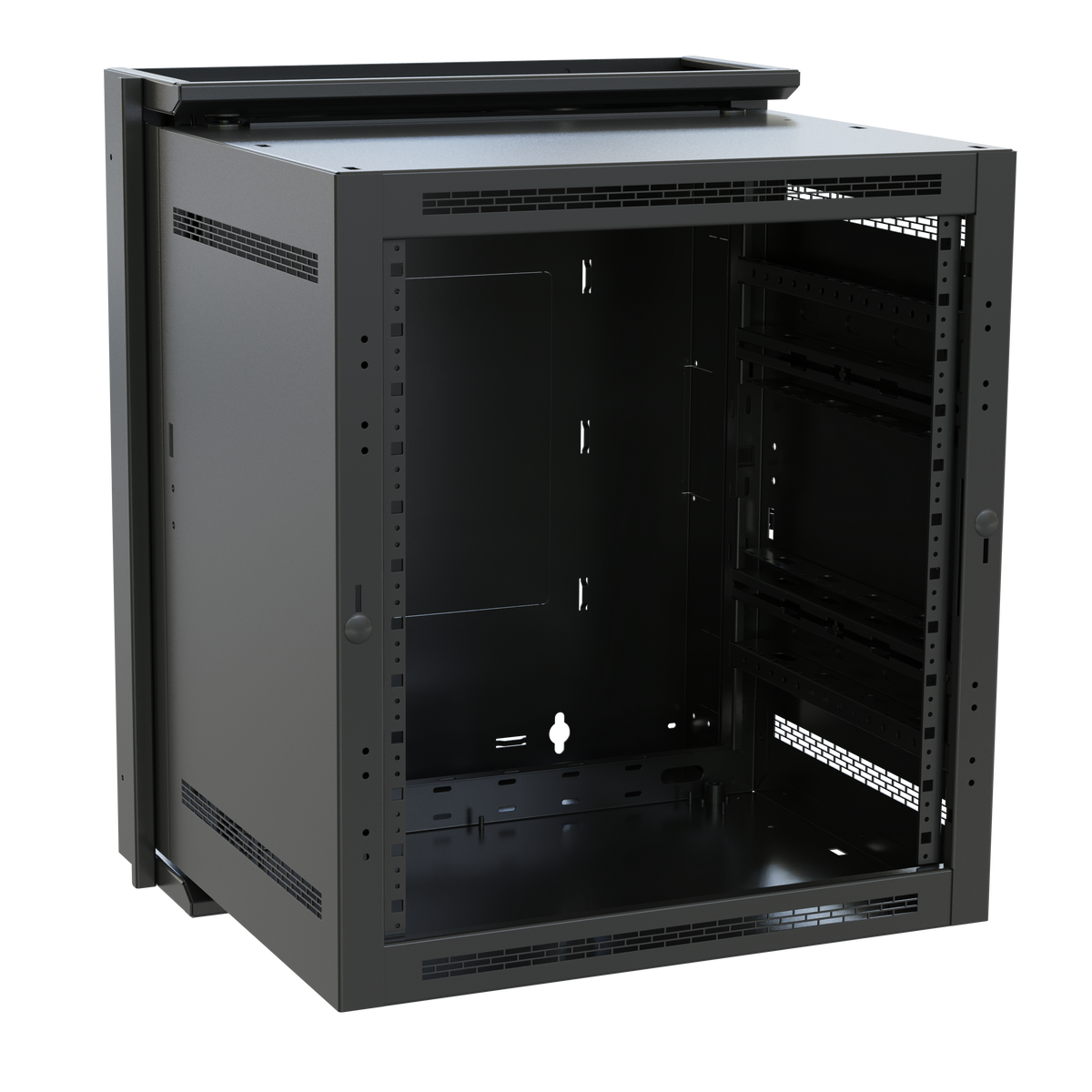 Middle Atlantic DWR-10-17 10SP/17D WALLRACK BLACK