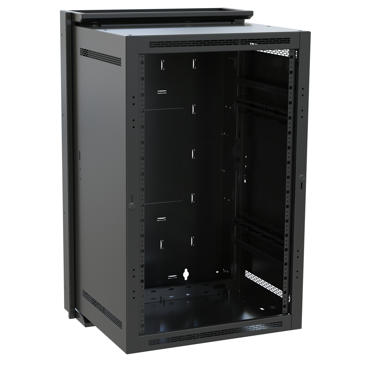 Middle Atlantic DWR-16-22 16SP/22D WALLRACK BLACK