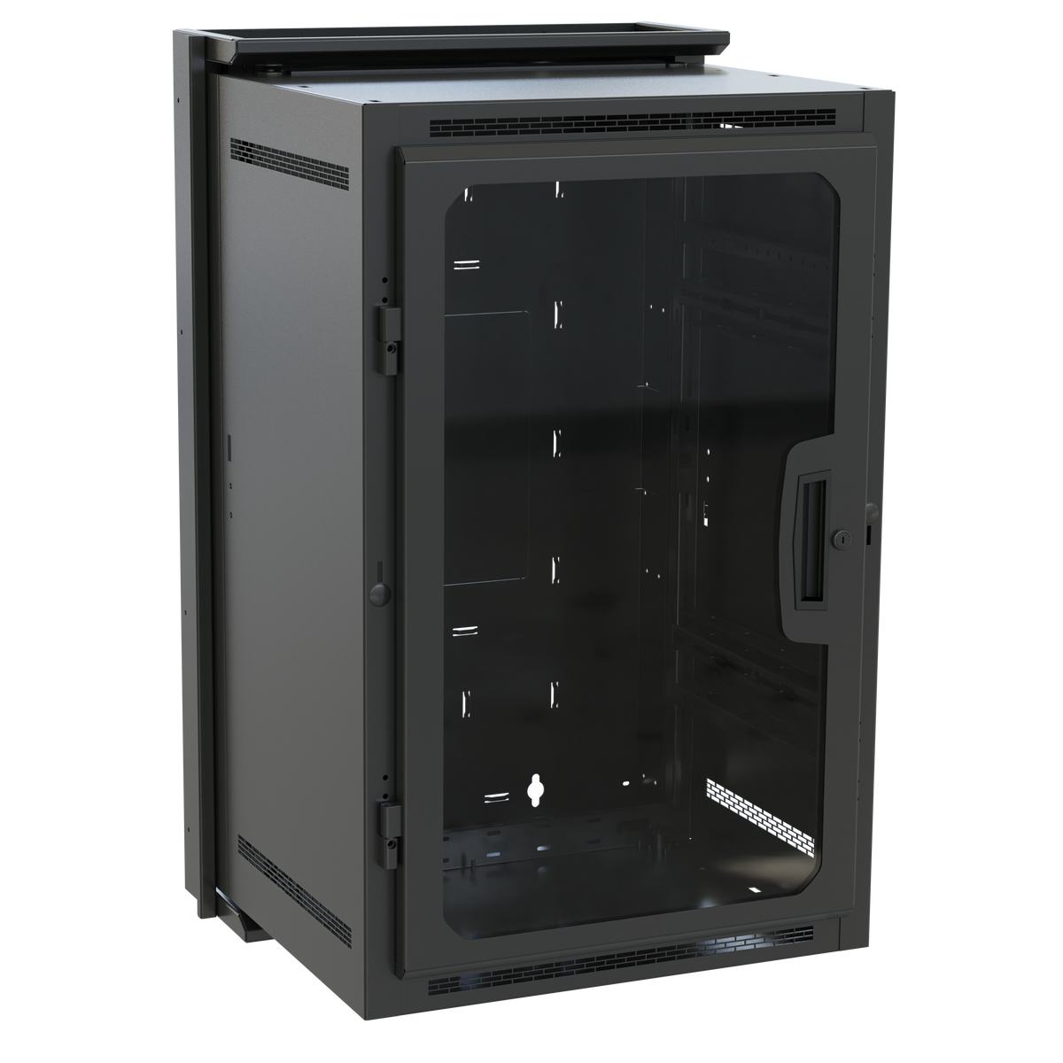 Middle Atlantic DWR-16-17PD 16SP/17D WALLRACK W/PLEXI