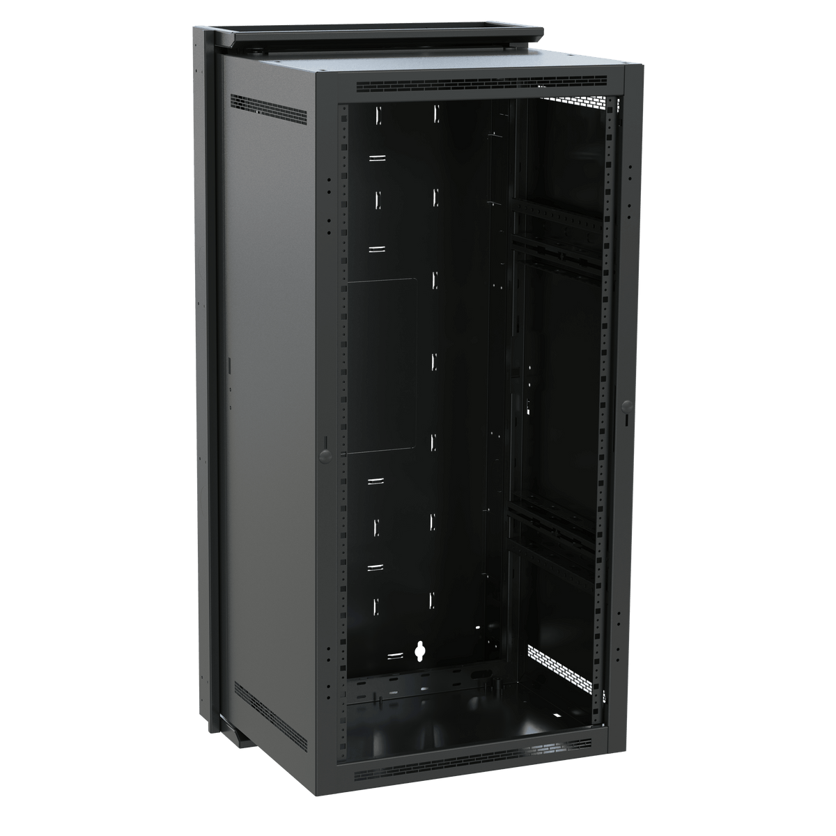 Middle Atlantic DWR-24-22 24SP/22D WALLRACK BLACK