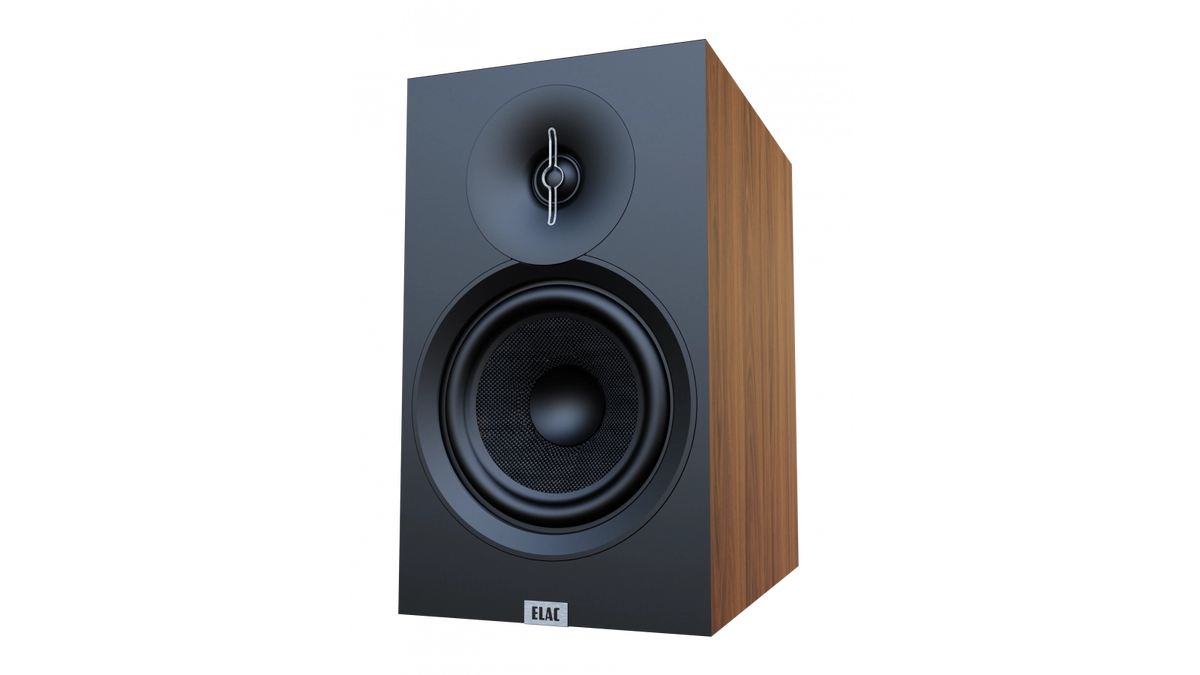 Elac 6.5" Debut 3.0 DB63-WN Bookshelves Speaker - Walnut, Pair