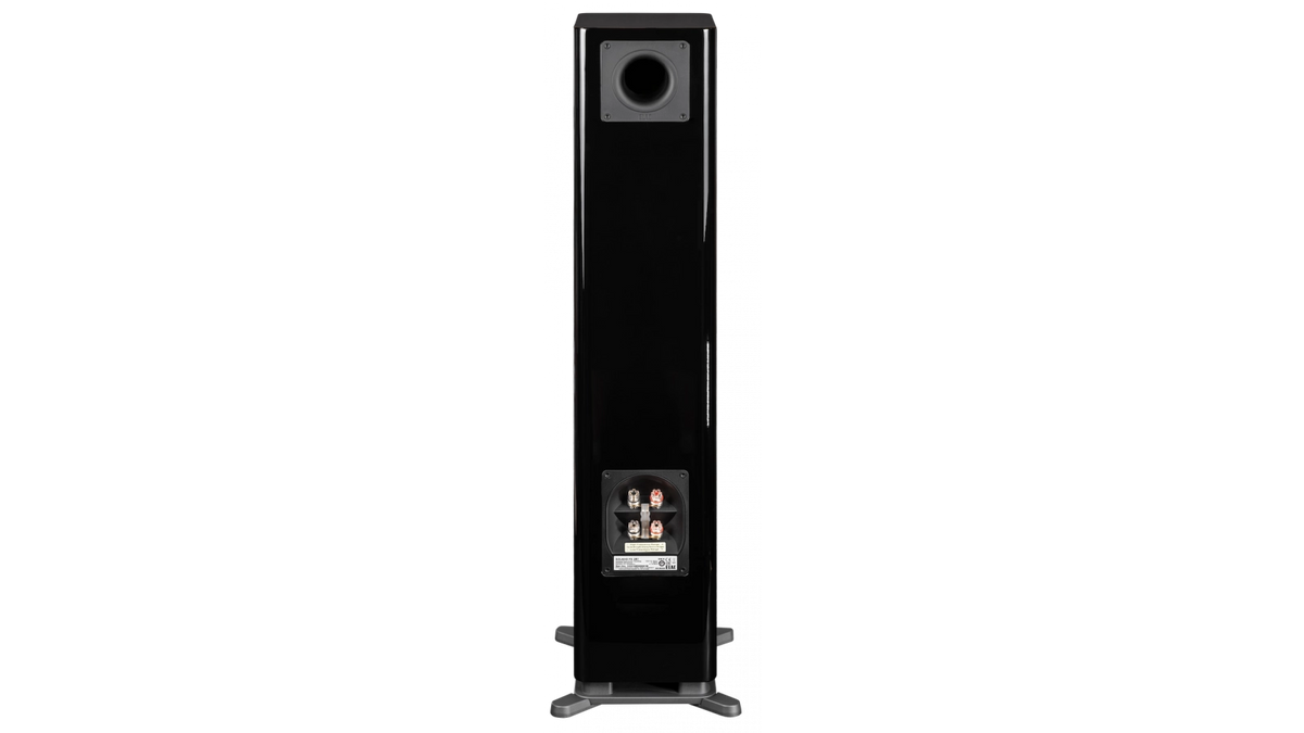 Elac 6" Solano 2.0, 2.5-Way Floorstanding Speaker with Jet 6 Tweeter - Gloss Black, Each