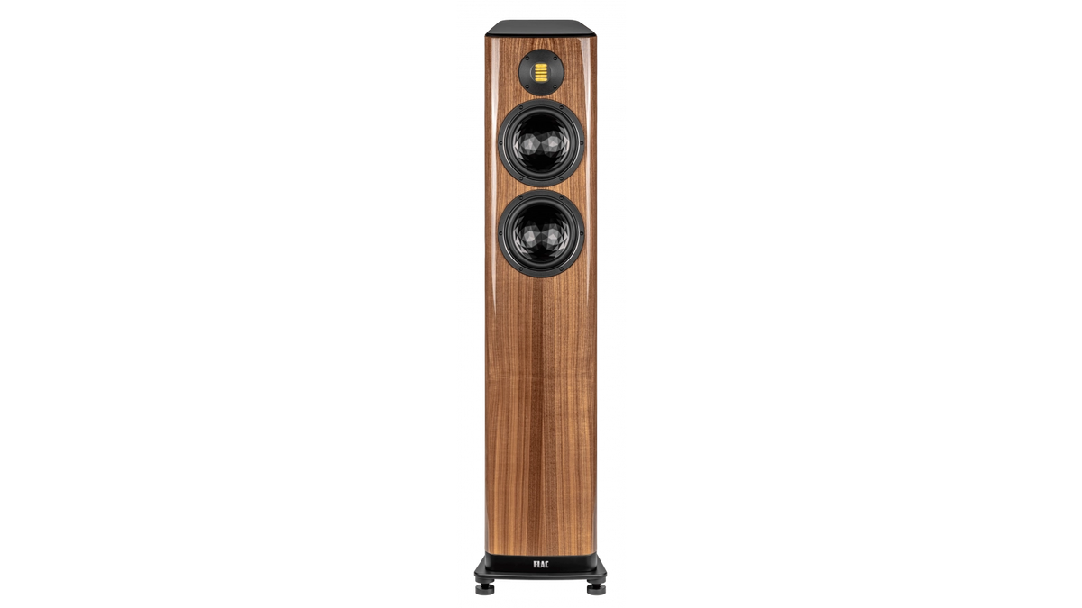 Elac Vela 2.0 7" 2.5 Way Floorstanding Speaker with JET 6 Tweeter - Gloss Walnut, Each