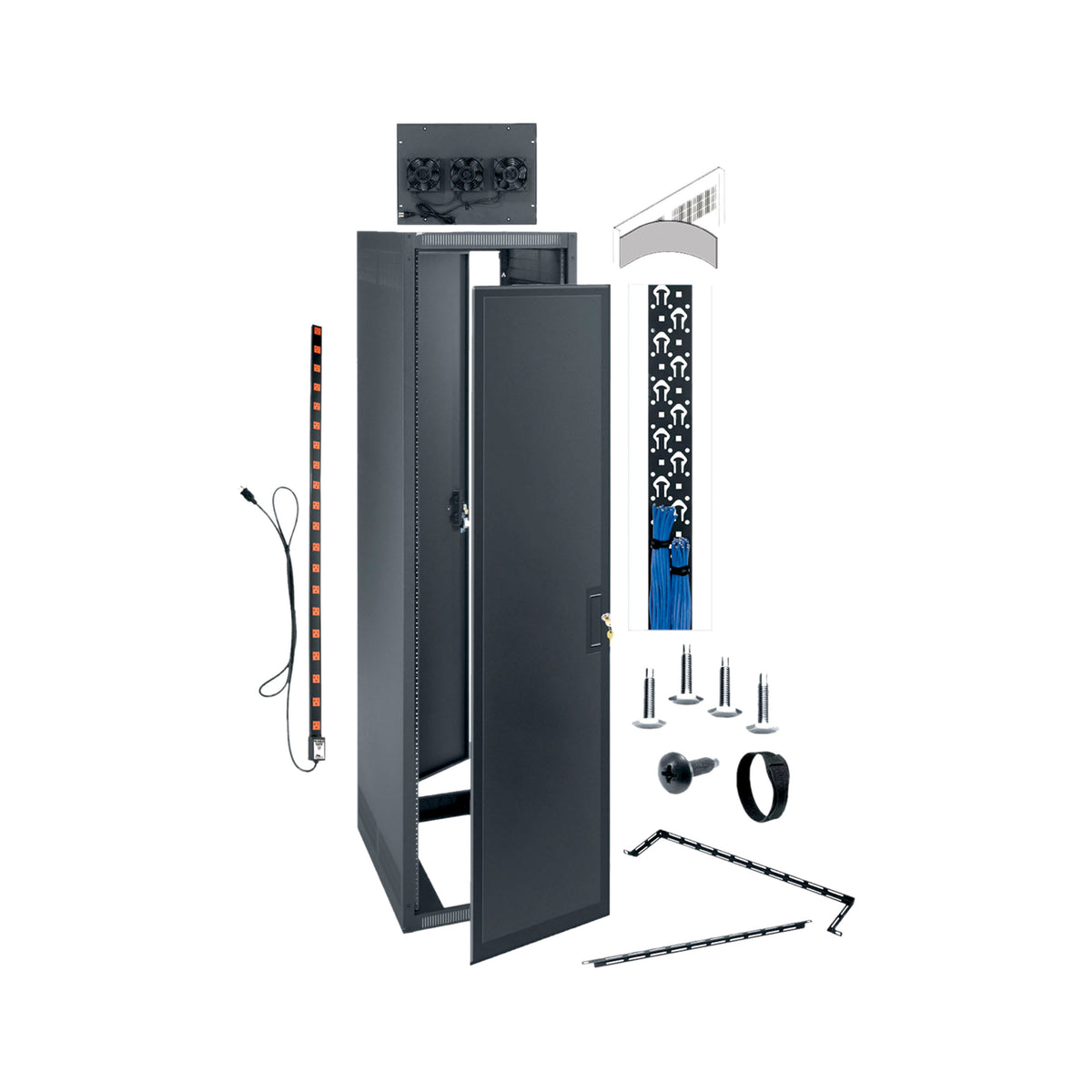 Middle Atlantic ERK-4425-AV 44SP/25D CONFIG AV RACK
