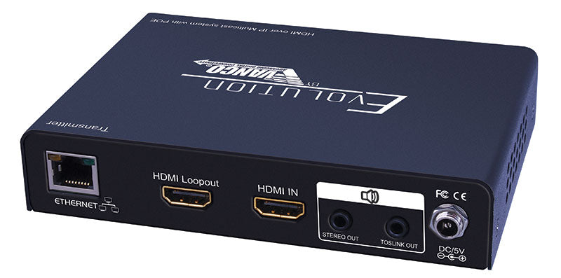 Evolution HDMI over IP Control Box, Receiver, and Transmitter