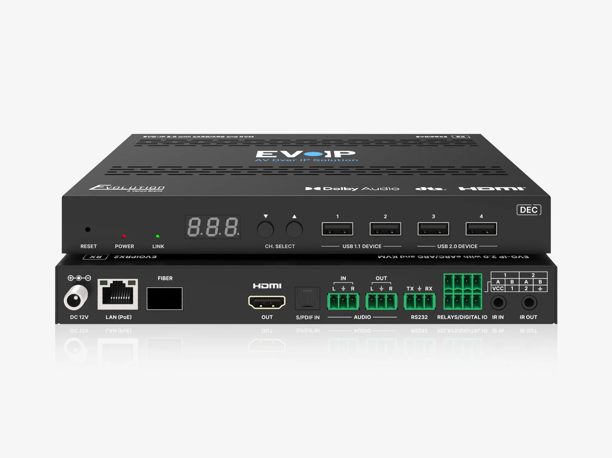 Vanco EVO-IP 2.0 with eARC/ARC and KVM
