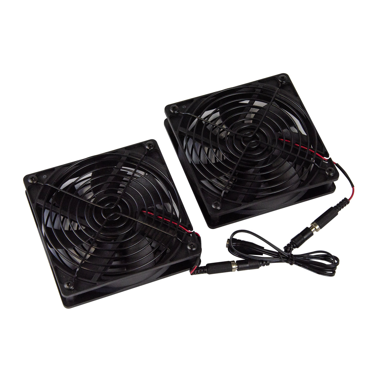 Middle Atlantic FAN-138-K-EU 4"DC FAN (2),138CFM,W/GUARDS,EU COMP