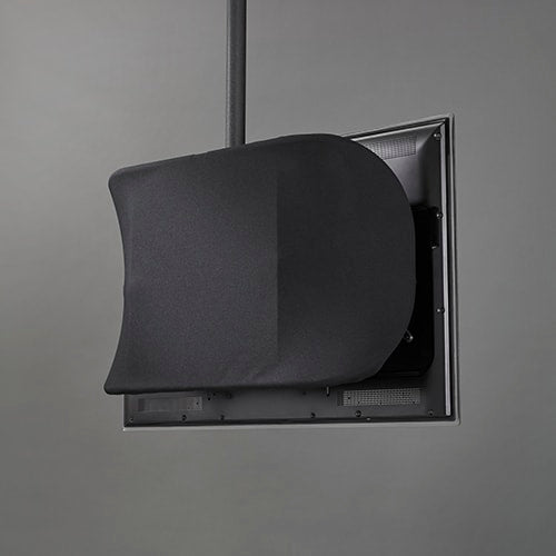 Chief FCAC1LB FUSION BACK COVER, SINGLE LCM,BLK