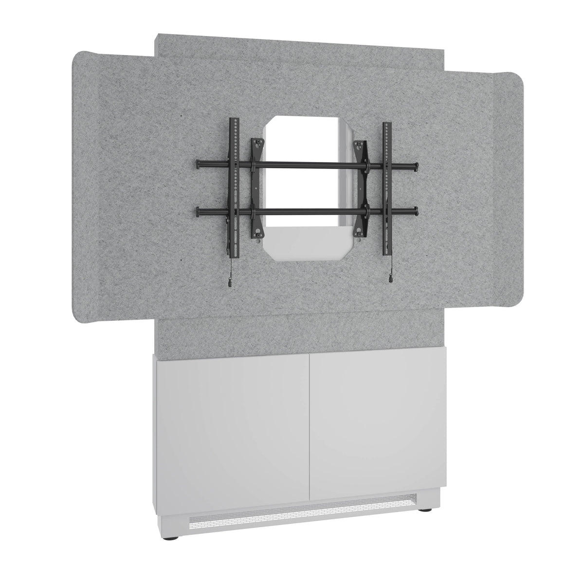 Middle Atlantic FM-DS-4875FW-CD8W FRM,DSTAND,48WX75H,FLTWALL,S6675,D8,WHT