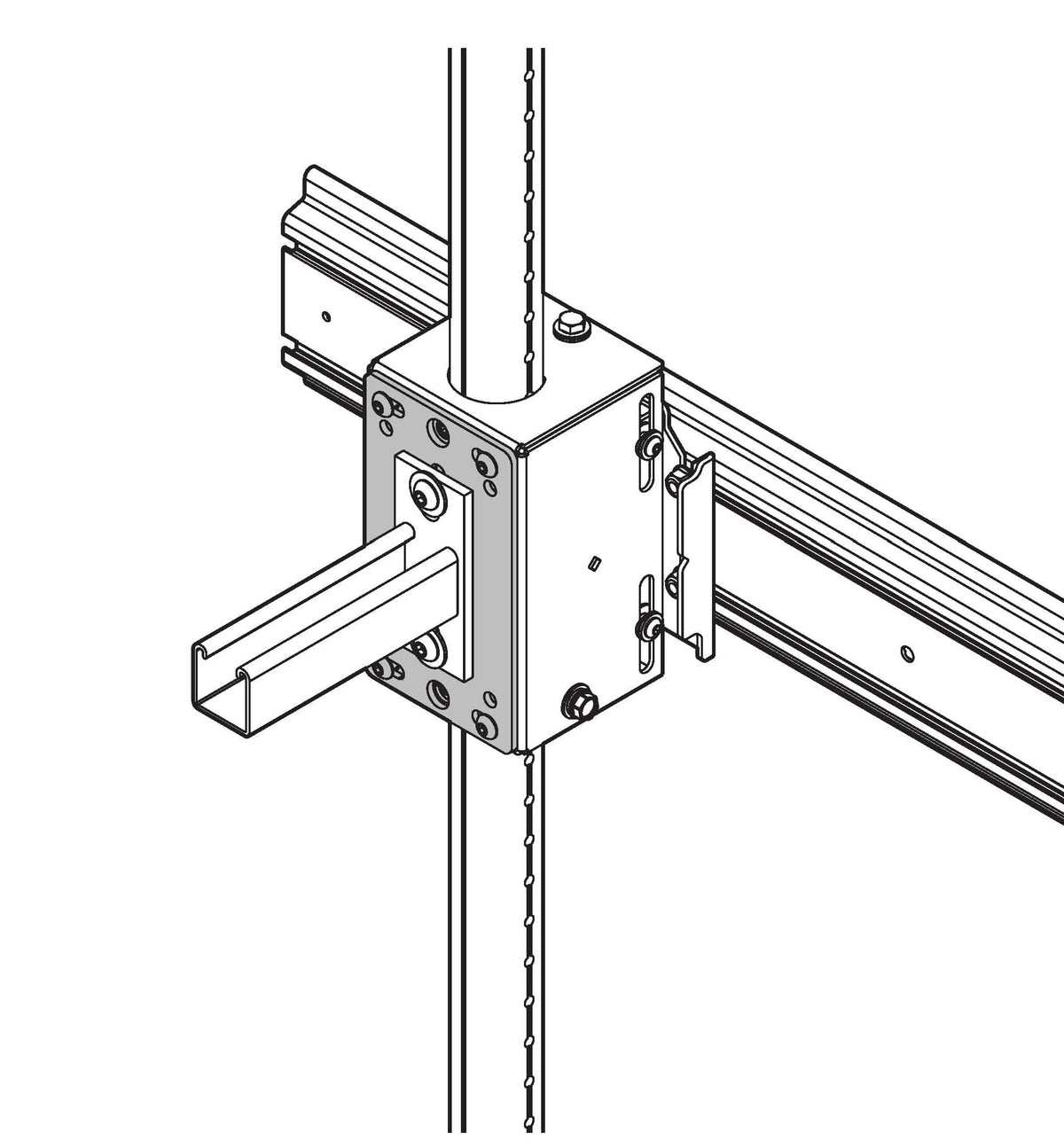 Chief FMSSCSM STABILIZER, MOUNT BACK PLATE
