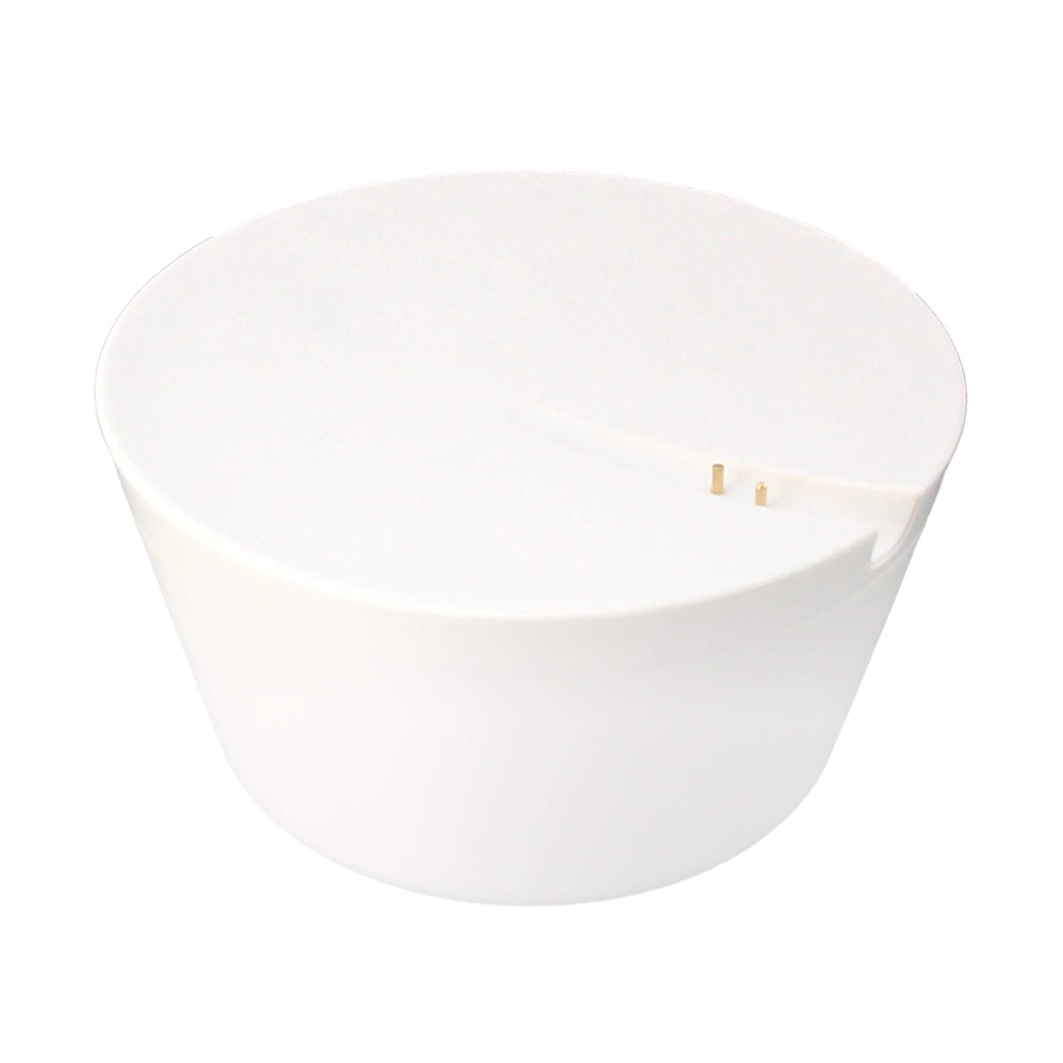 2GIG Wireless Dual Flood Sensing Water and Temperature Sensor, 345MHz 2GIG-FTD100-345
