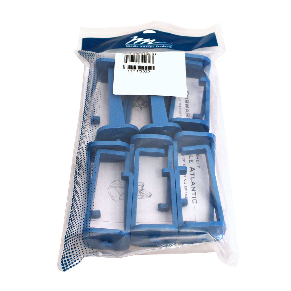 Middle Atlantic FWD-D-RING FORWARD D STYLE RING CABLE MANAGEMENT