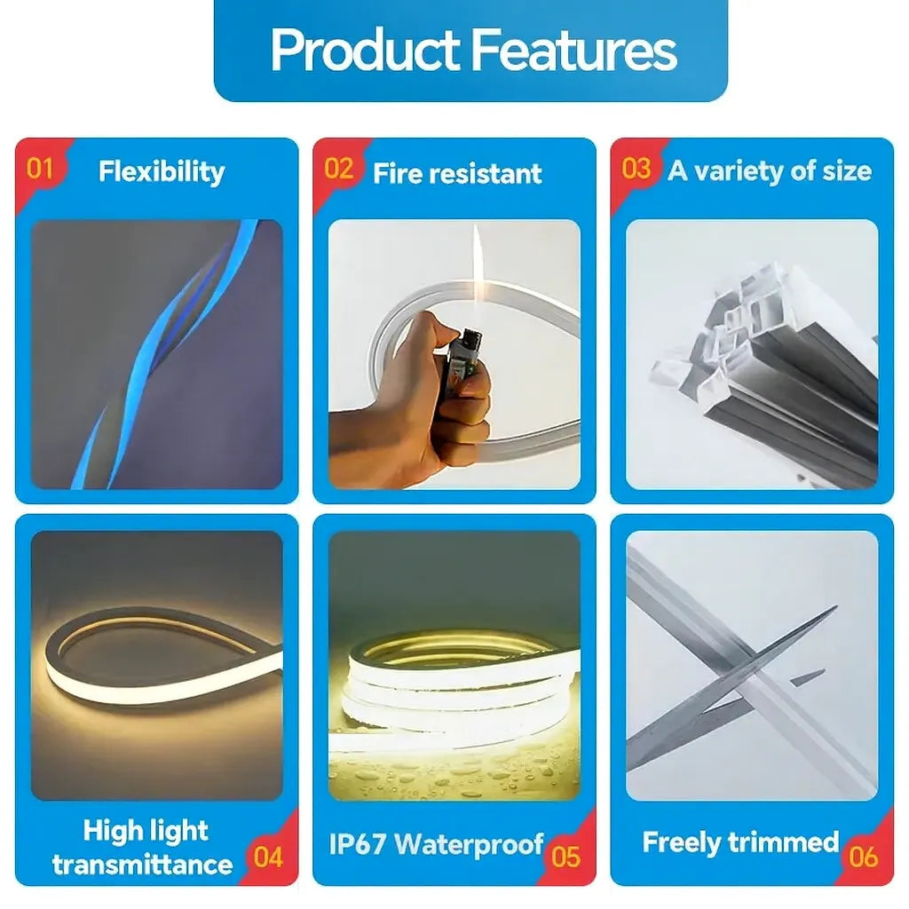 ProEdge Flexible Silicone LED Channel