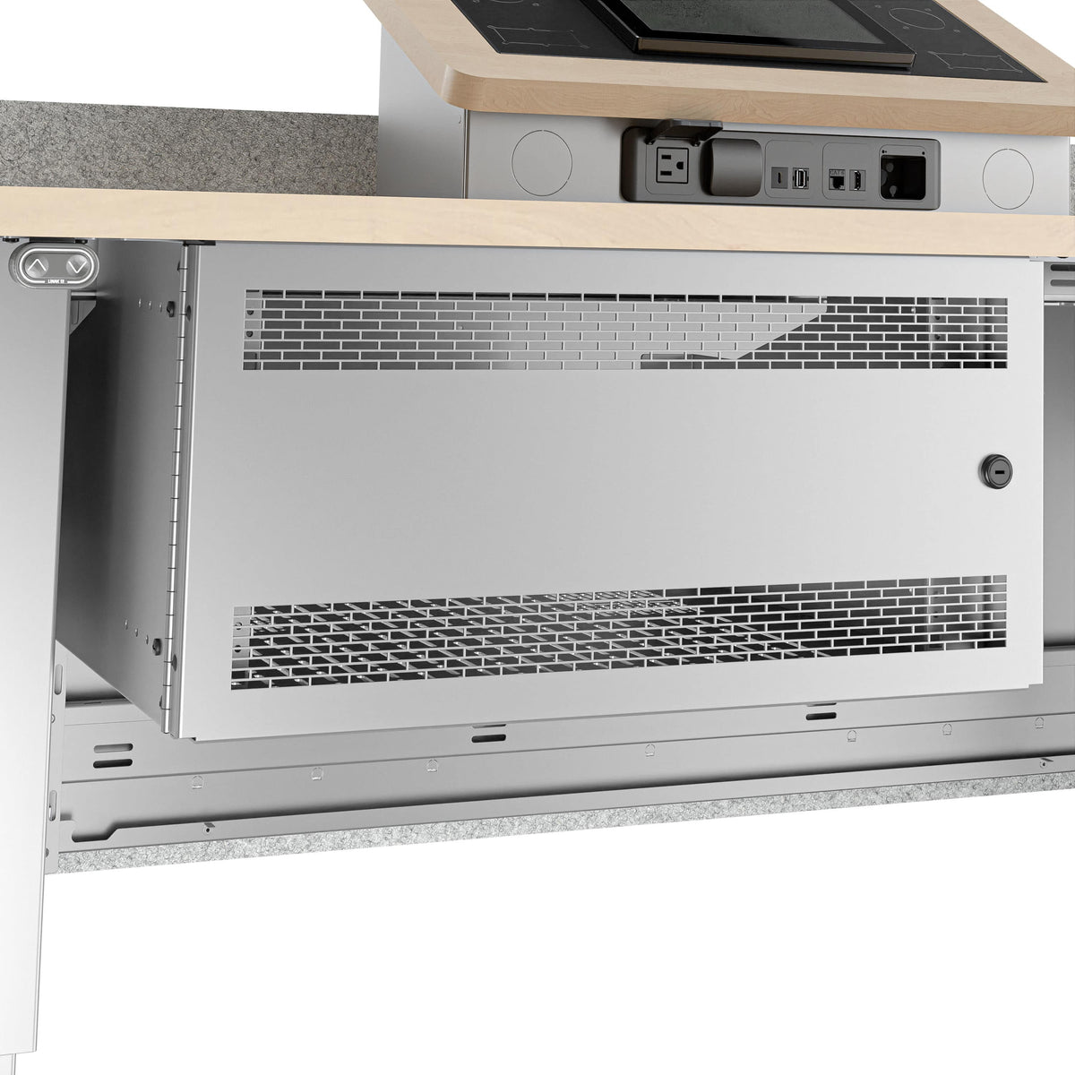 Middle Atlantic FMR-6UT6M-FD FORUM 6RU,UNDERTABLE,RACK,KD,MAGN,FD