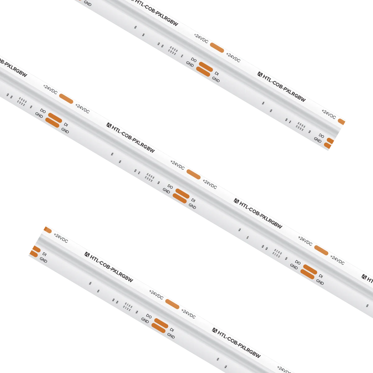 Proluxe PLX-HTLCOB54-PXLRGBW-24V-16 COB TAPE PIXEL RGBW SPI, 24VDC. IP54. 560 LEDS/M. 4.87W/FT. 10MM WIDTH. 3.94" CUT INCREMENT. 5M MAX RUN