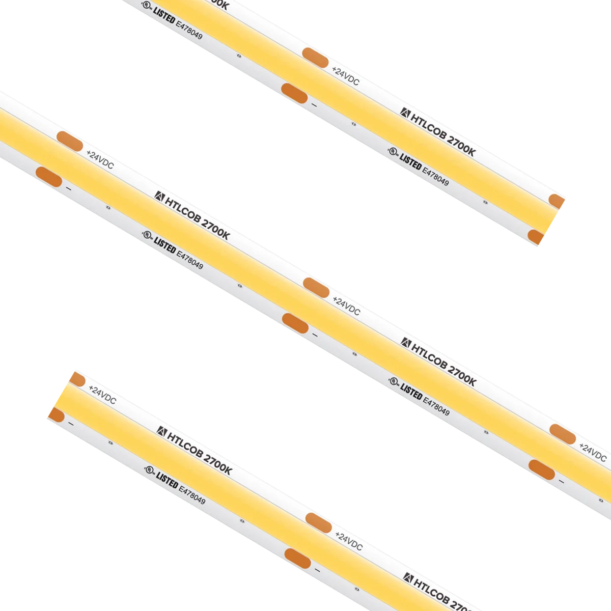 Proluxe PLX-HTL54-COB-27K-24V-100 100FT REEL HTL COB TAPE LIGHT, IP54, 1.96" CUT INCREMENT, 2700K, 4.5W/FT