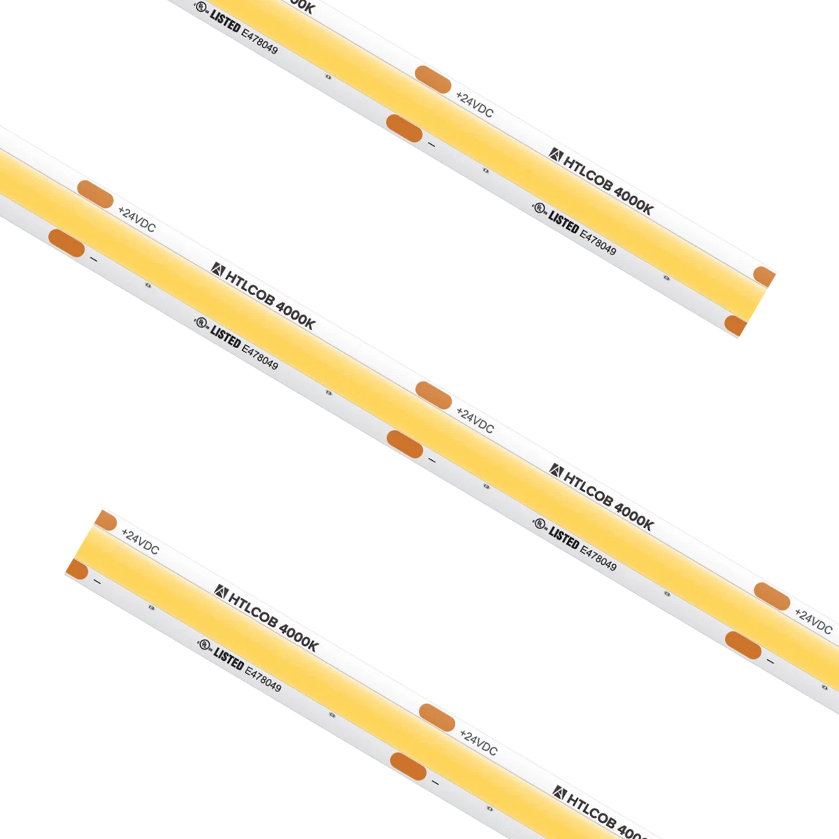 Proluxe PLX-HTL54-COB-40K-24V-16 16.4FT REEL HTL COB TAPE LIGHT, IP54, 1.96" CUT INCREMENT, 4000K, 4.5W/FT, W/3 TL-CONKITS, W/3 TL-2PWR-HD