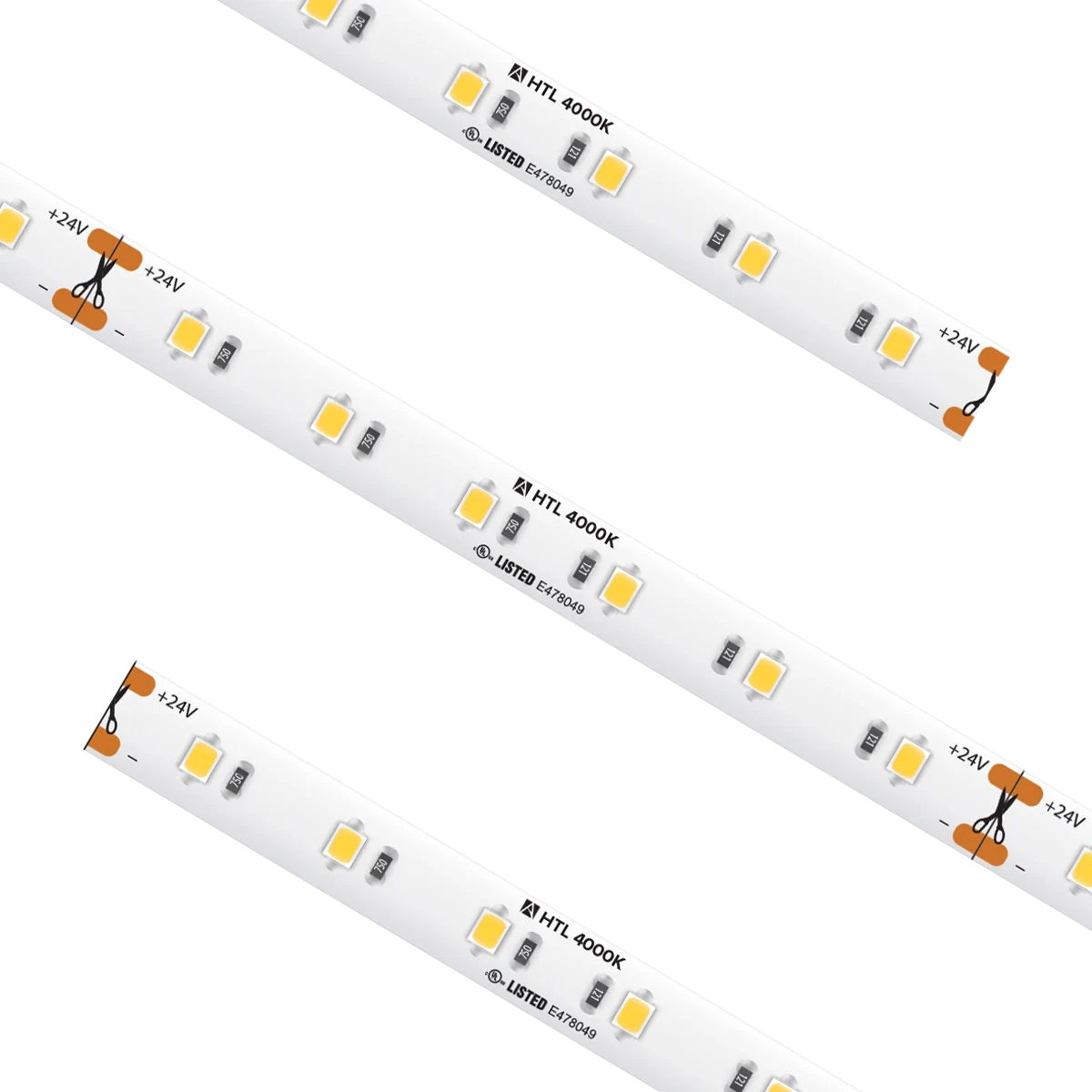 Proluxe PLX-HTL54-40K-24V-16 HIGH GRD TRULUX IP54,24V,4000K,16.4FT RL,4.6W/FT,94+CRI, IP54, 3.94" CUT