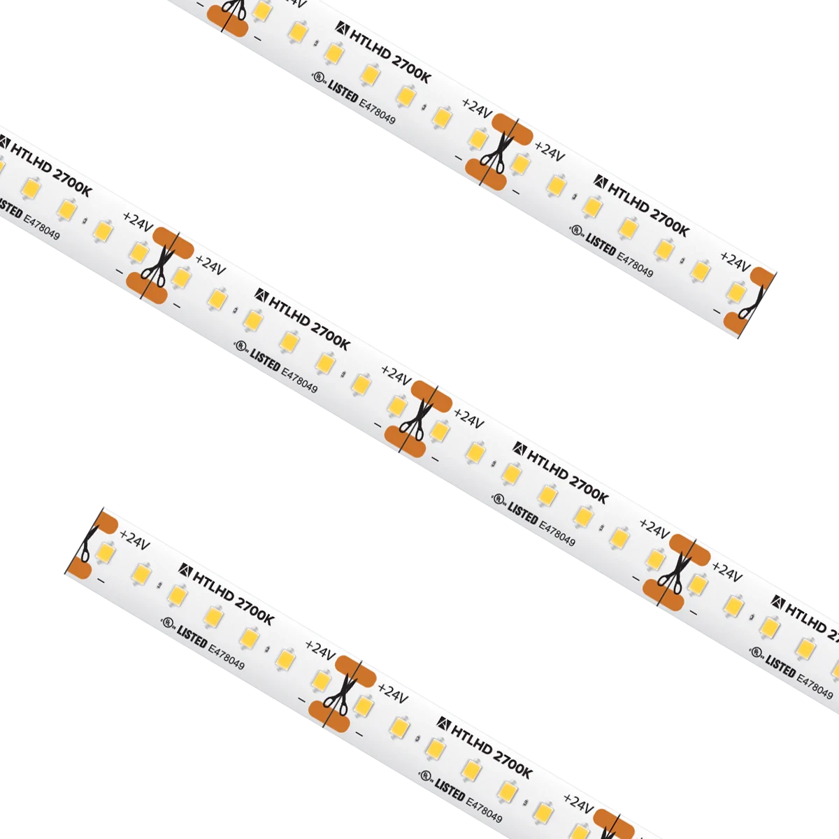 Proluxe PLX-HTLHD54-27K-24V-100 HTL HD HIGH OUTPUT TRULUX,24V,2700K, 100FT RL W/5 TL-CONKITS: Y0409676/TL-2PWR-HD 10MM 2PIN CONNECTOR W/6' CABLE, 3.65W/FT.IP54, 94+CRI, 1.51"CUT, 16.4' MAX