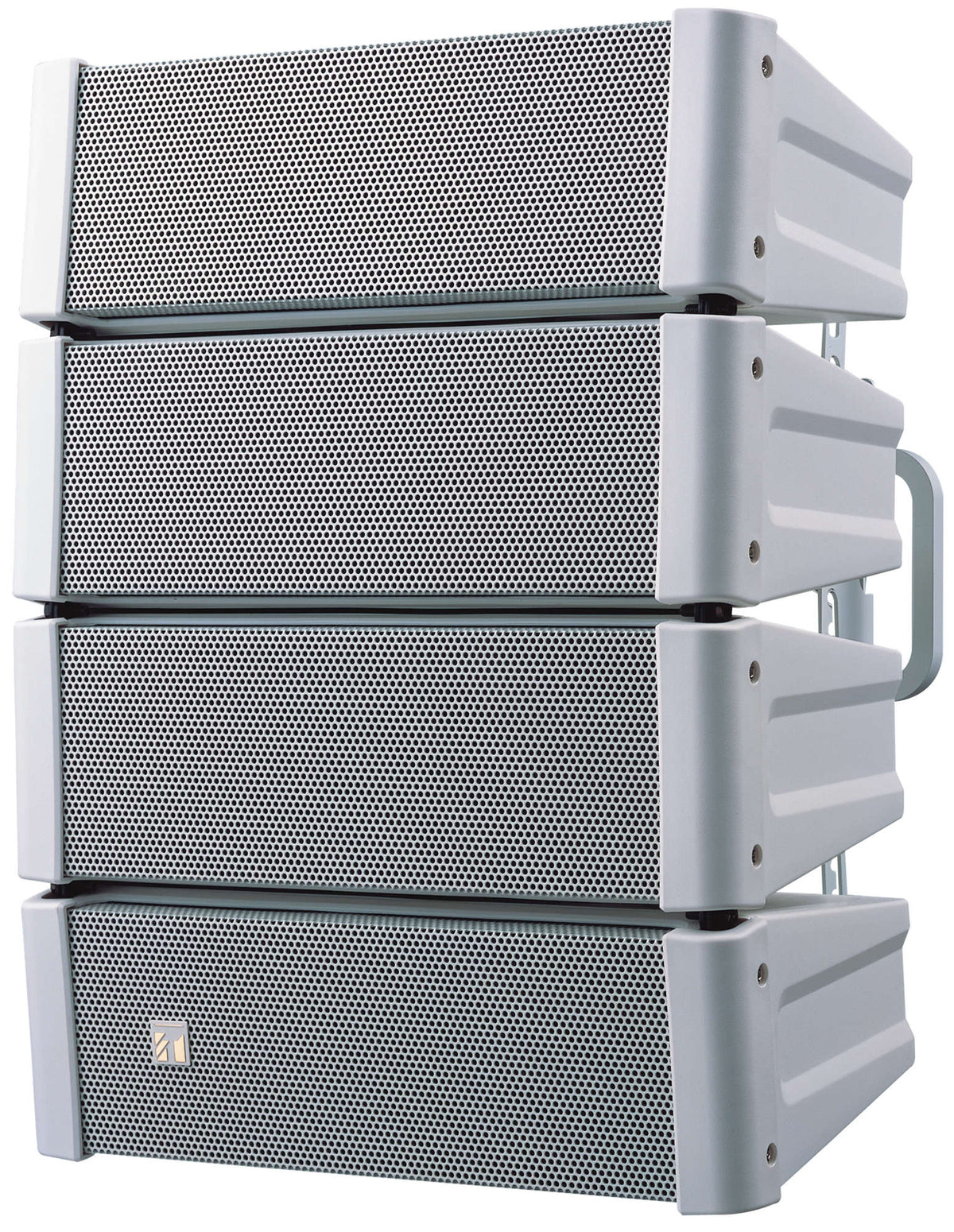 TOA HX-5W-WP weather-resistant variable directivity line array speaker, 600 W, 8 ohm, white
