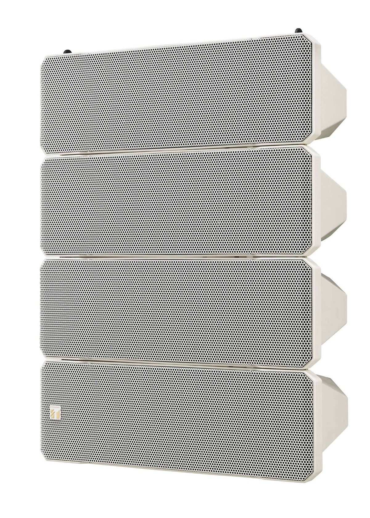 TOA HX-7W-WP weather-resistant variable directivity array speaker, white with rust-proofed net