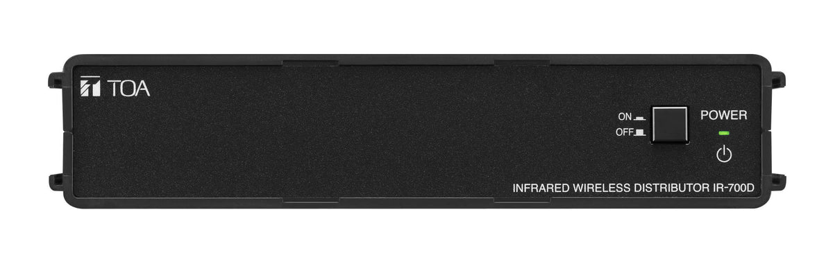 TOA IR-700D US Infrared Wireless Distributor With 4 IR Receiver Inputs 2 Distribution Outputs (1U