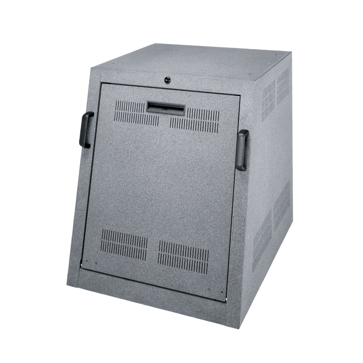 Middle Atlantic ISRK-12GY 12SP,SLOPED RK,INTEG DOOR