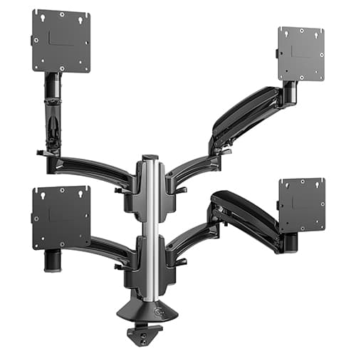 Chief K1C420B K1 CLMN MNT 4 DISP DUAL 2L ARMS, BLK