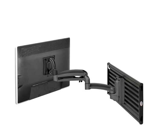 Chief K1S120B K1 SLAT MNT SINGLE DISPLAY 2L ARM, BLK