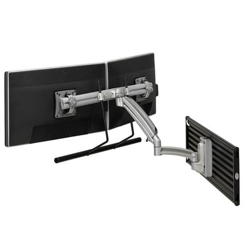Chief K1S22HS K1 SLAT MNT DUAL DISP 2L ARM H-ARRAY,SLV