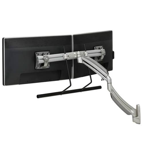 Chief K1W22HS K1 WALL MNT DUAL DISP 2L ARM H-ARRAY,SLV