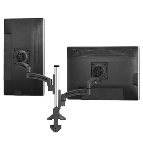 Chief K2C220B K2 CLMN MNT DUAL DISP DUAL 2L ARMS, BLK