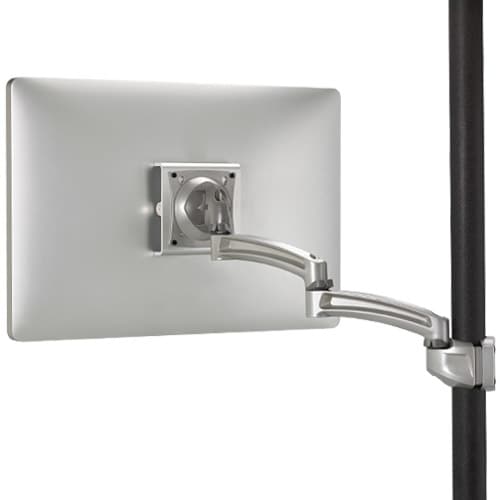 Chief K2P120S K2 POLE MNT SINGLE DISPLAY 2L ARM, SLV