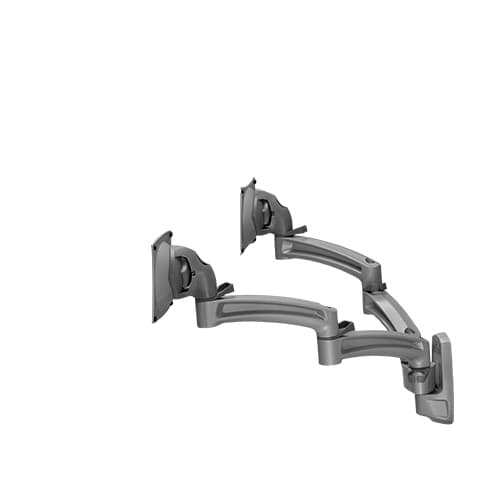 Chief K2W220B K2 WALL MNT DUAL DISP DUAL 2L ARMS, BLK