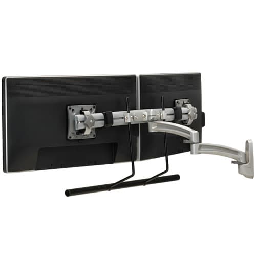 Chief K2W22HS K2 WALL MNT DUAL DISP 2L ARM H-ARRAY,SLV