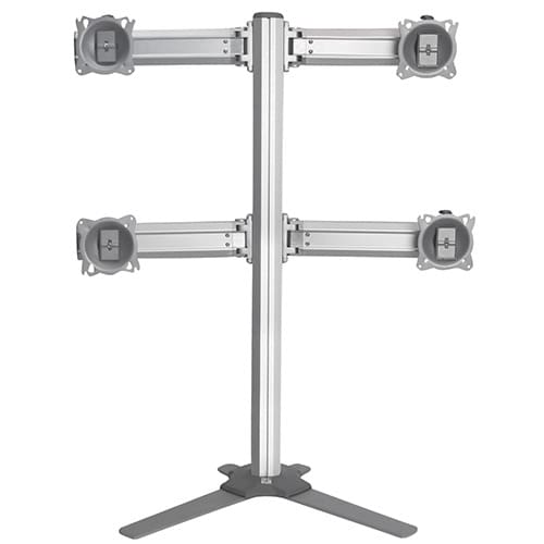 Chief K3F220S ADJ ARRAY QUAD (2X2) TABLE STAND, SLV
