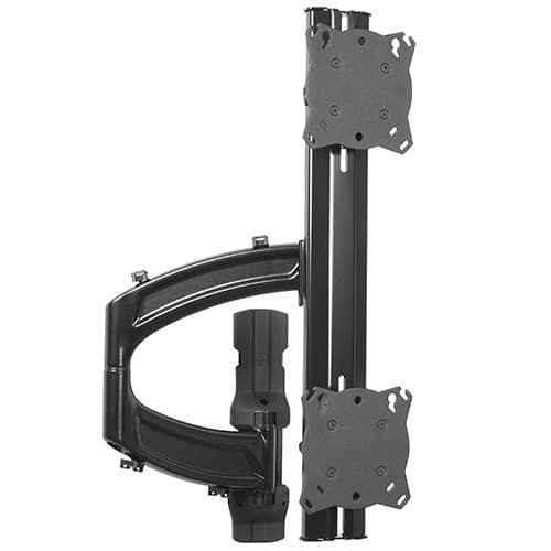 Chief K4W120B KONTOUR ARRAY FOCAL ADJ WALL 1X2 BLK