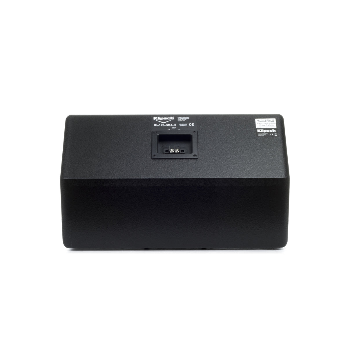 Klipsch KI-172-B-SMA-II Black KI 172 SMA II Back