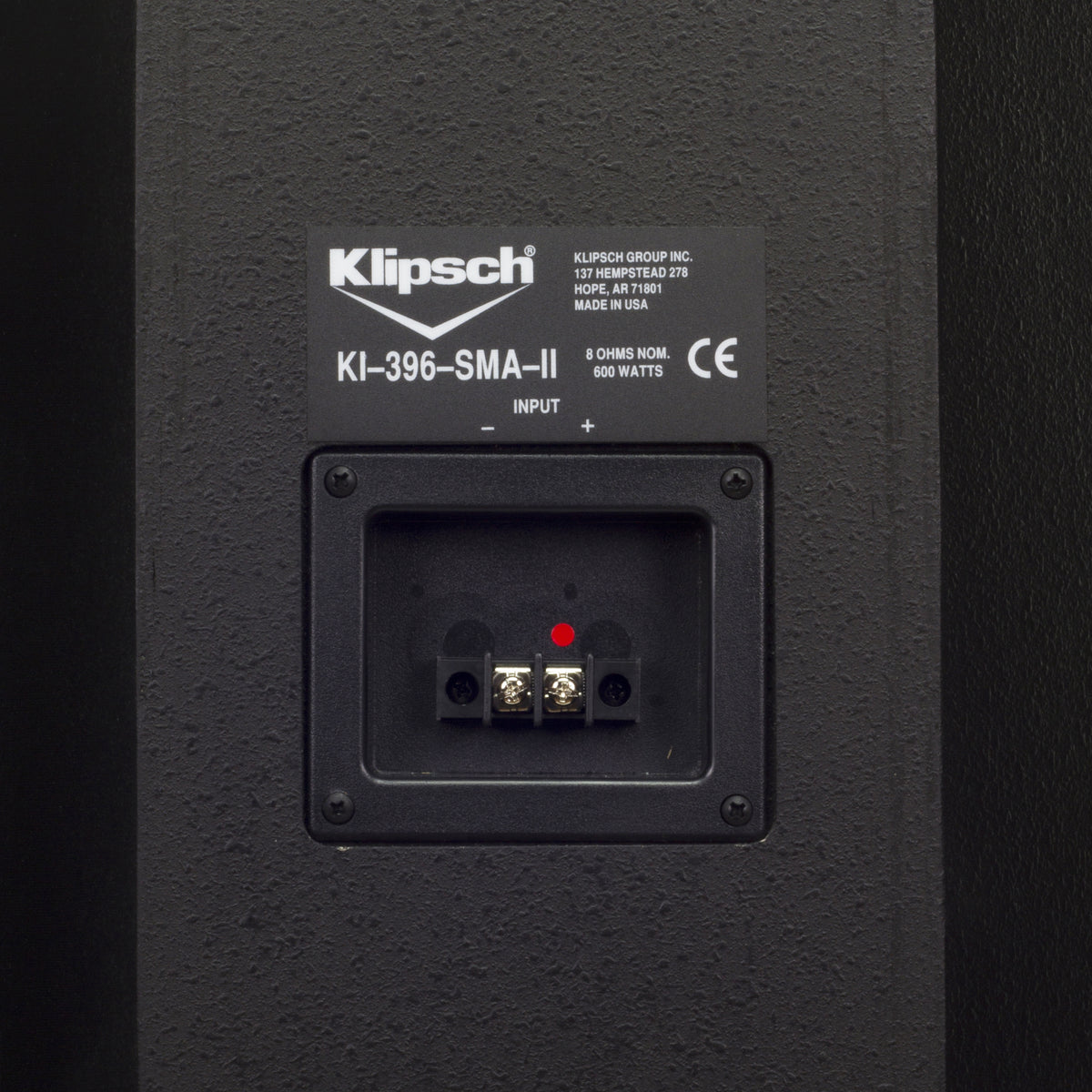 Klipsch KI-396-B-SMA-II Black KI 396 SMA II Input
