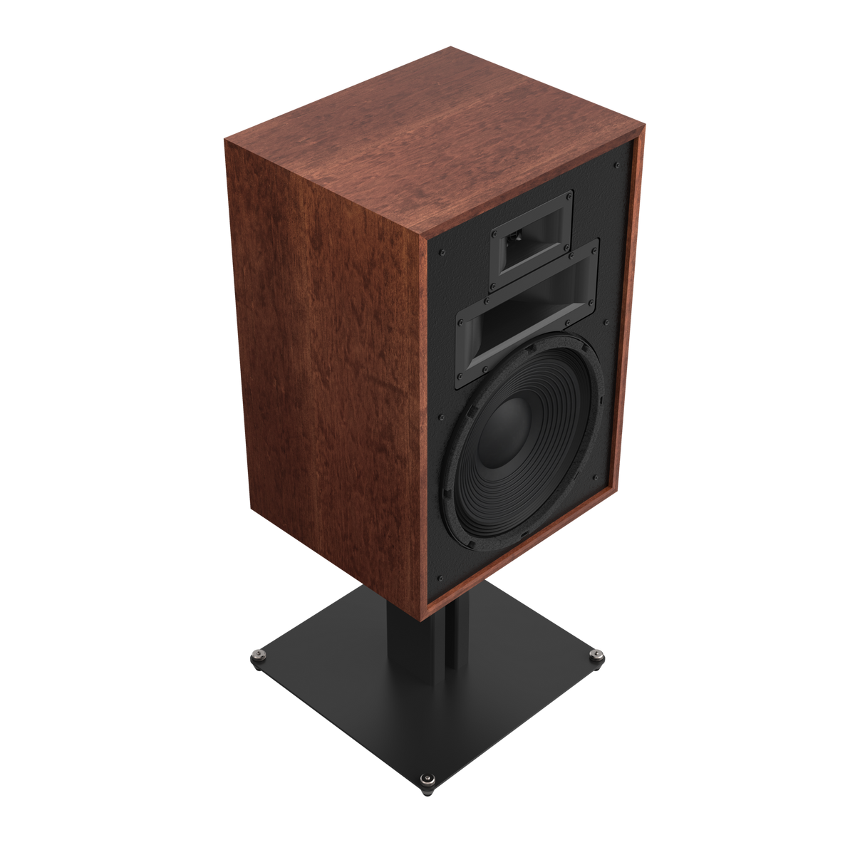 Klipsch KS-12 Speaker Stands Black Klipsch Heresy AA KS 12 HeroL Grille Off